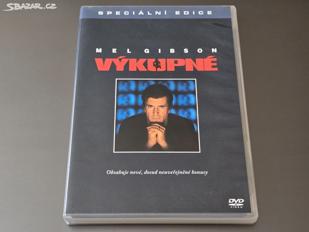 VÝKUPNÉ (DVD, CZ dabing) Mel Gibson, Gary Sinise